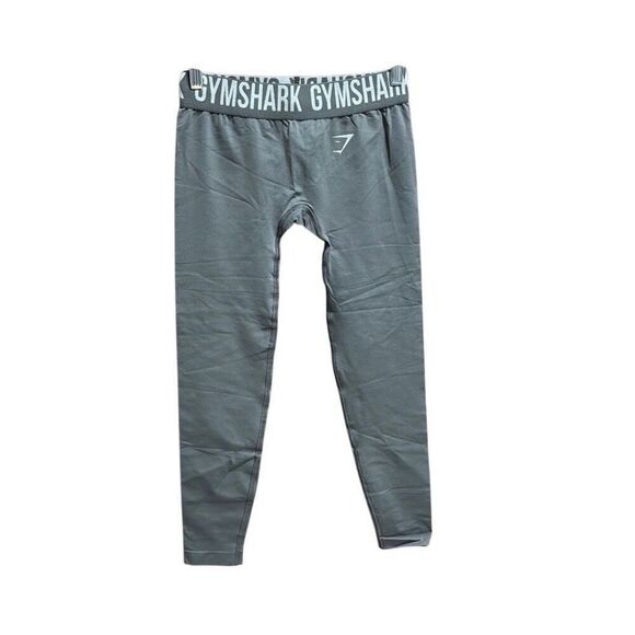 GymShark Women’s Grey Cropped Leggings Size Small NEW - Picture 1 of 4